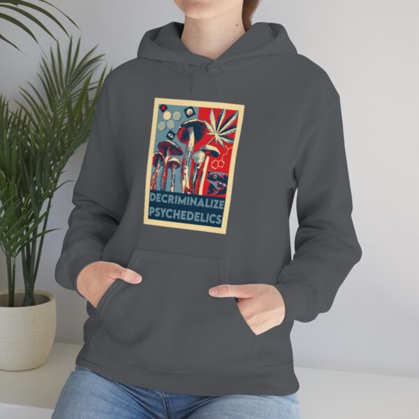Decriminalize Psychedelics Unisex Hoodie 11 Color Options - Image 61
