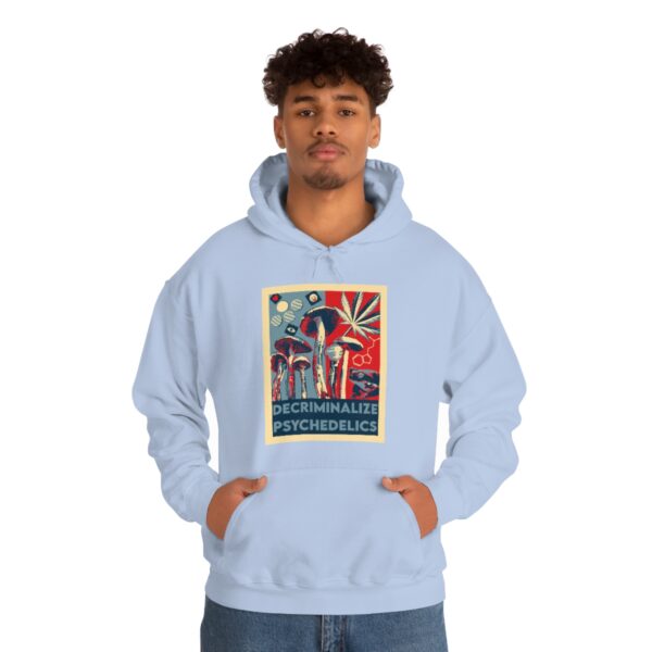 Decriminalize Psychedelics Unisex Hoodie 11 Color Options - Image 49