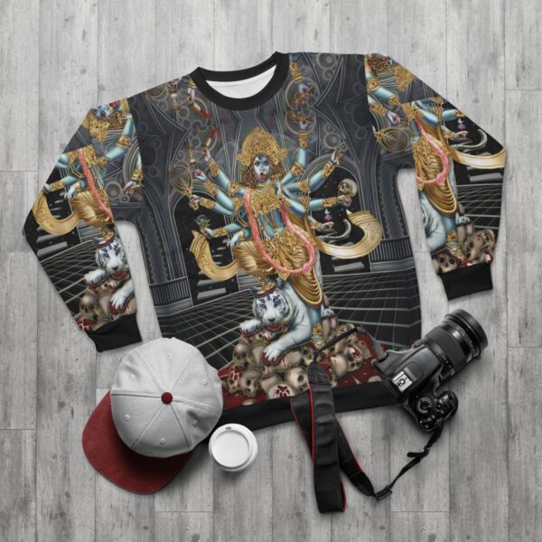 Kali-Durga Unisex Sweatshirt - Image 4