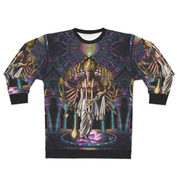 Krishna’s Cosmic Form Unisex Sweatshirt - Image 2