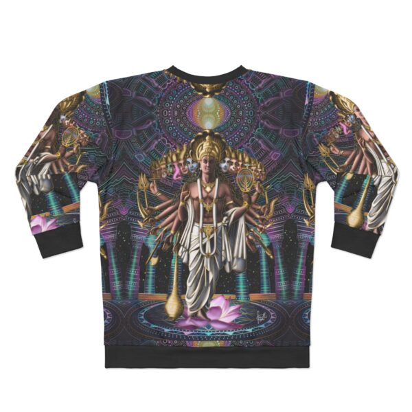 Krishna’s Cosmic Form Unisex Sweatshirt - Image 3
