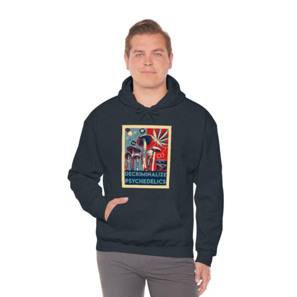 Decriminalize Psychedelics Unisex Hoodie 11 Color Options - Image 87