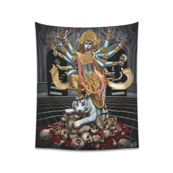 Kali-Durga Wall Tapestry - Image 8