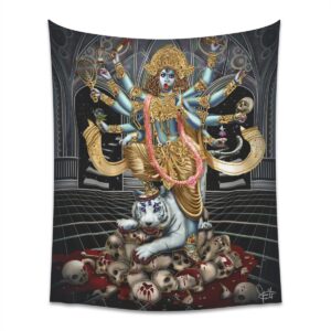 Kali-Durga Wall Tapestry
