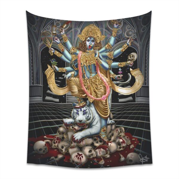 Kali-Durga Wall Tapestry