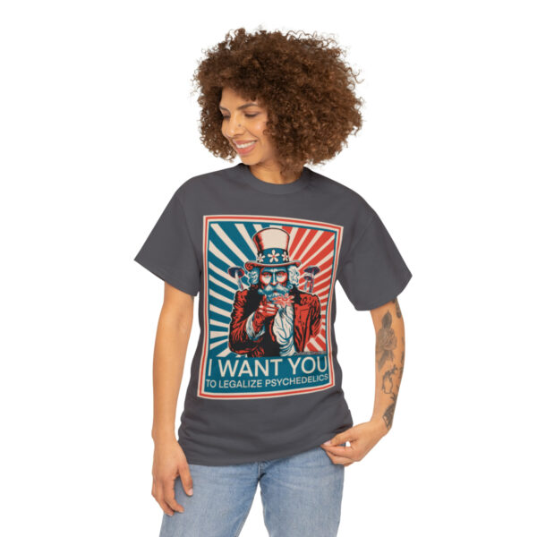 "I Want You to" Unisex Cotton Tee 8 Color Options - Image 87