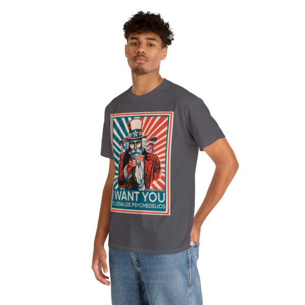"I Want You to" Unisex Cotton Tee 8 Color Options - Image 90