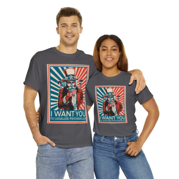 "I Want You to" Unisex Cotton Tee 8 Color Options - Image 94