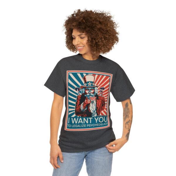 "I Want You to" Unisex Cotton Tee 8 Color Options - Image 75