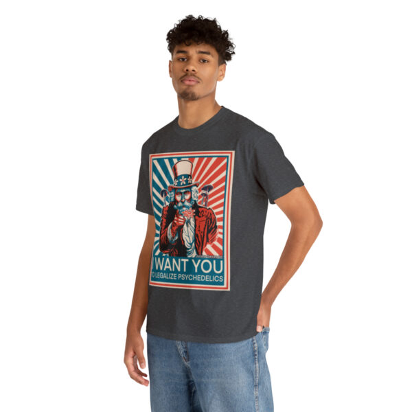 "I Want You to" Unisex Cotton Tee 8 Color Options - Image 78