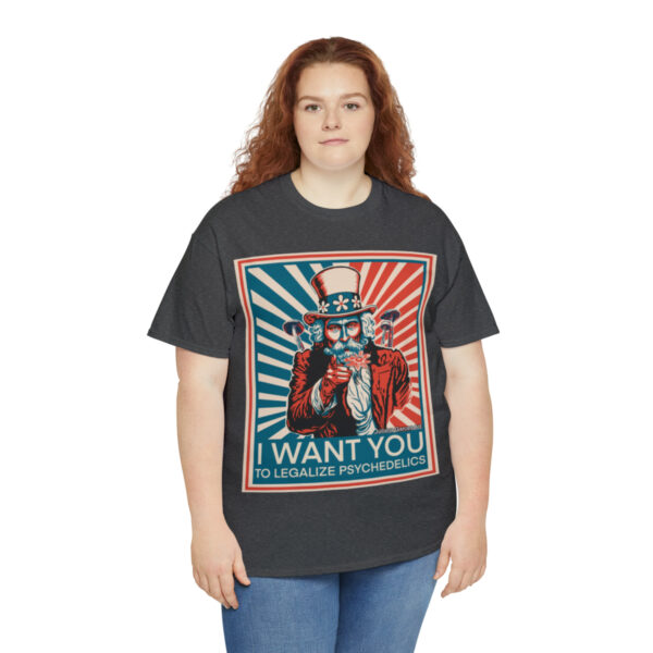 "I Want You to" Unisex Cotton Tee 8 Color Options - Image 79