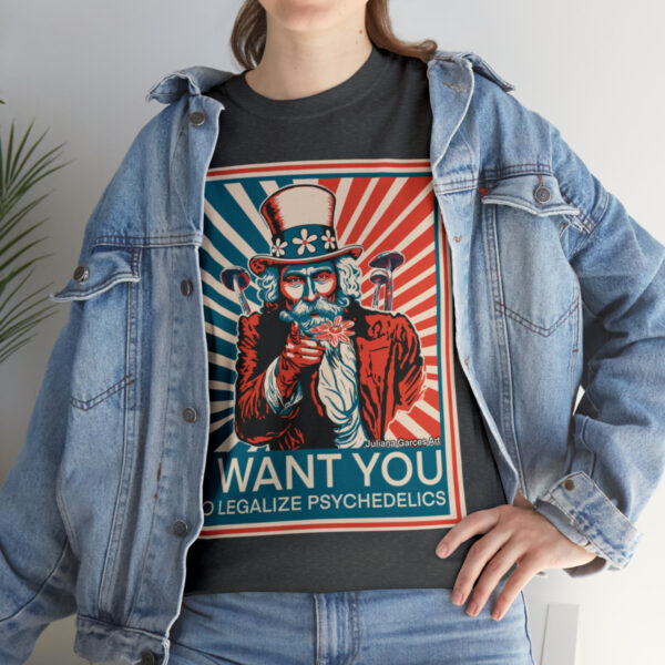 "I Want You to" Unisex Cotton Tee 8 Color Options - Image 81
