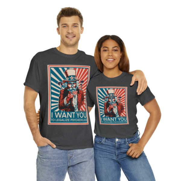 "I Want You to" Unisex Cotton Tee 8 Color Options - Image 82