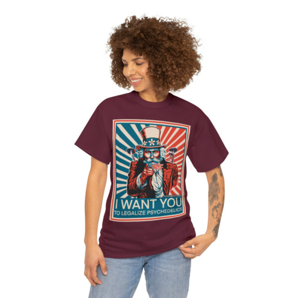 "I Want You to" Unisex Cotton Tee 8 Color Options - Image 51