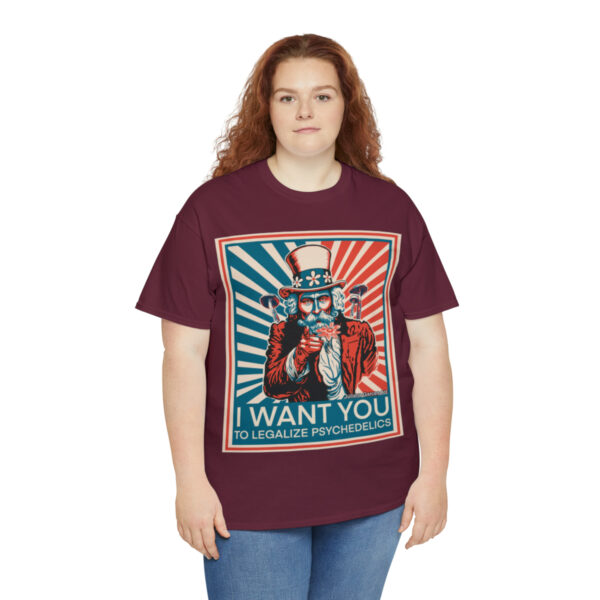 "I Want You to" Unisex Cotton Tee 8 Color Options - Image 55