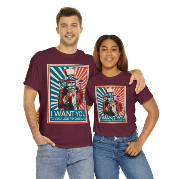 "I Want You to" Unisex Cotton Tee 8 Color Options - Image 58