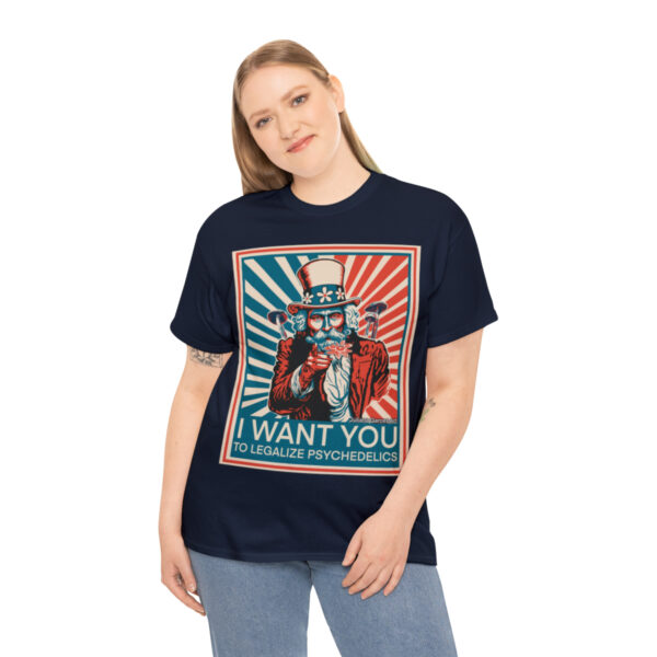 "I Want You to" Unisex Cotton Tee 8 Color Options - Image 112