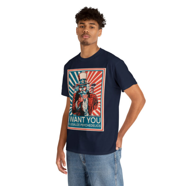 "I Want You to" Unisex Cotton Tee 8 Color Options - Image 114
