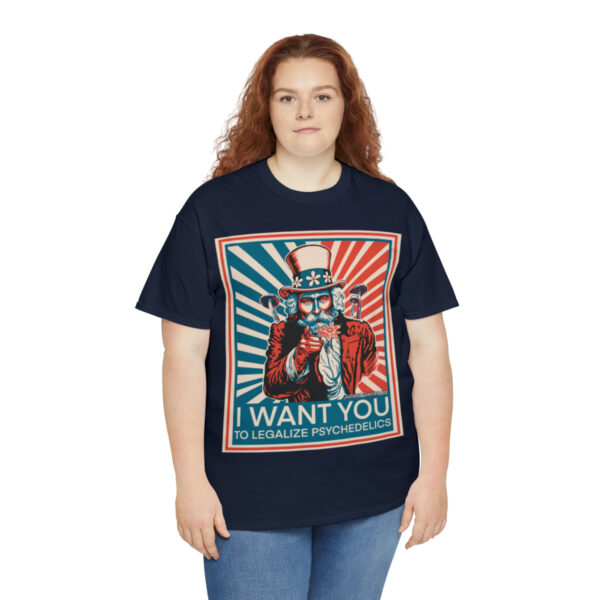"I Want You to" Unisex Cotton Tee 8 Color Options - Image 115