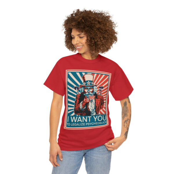 "I Want You to" Unisex Cotton Tee 8 Color Options - Image 135
