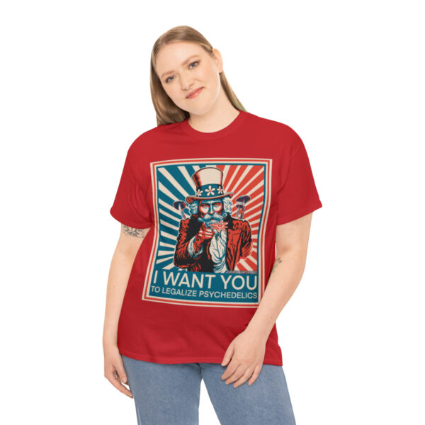"I Want You to" Unisex Cotton Tee 8 Color Options - Image 136