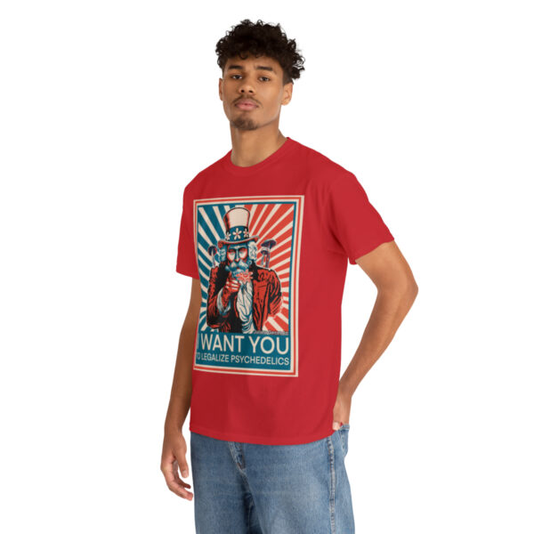 "I Want You to" Unisex Cotton Tee 8 Color Options - Image 138