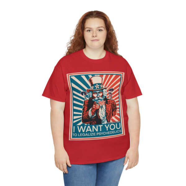 "I Want You to" Unisex Cotton Tee 8 Color Options - Image 139