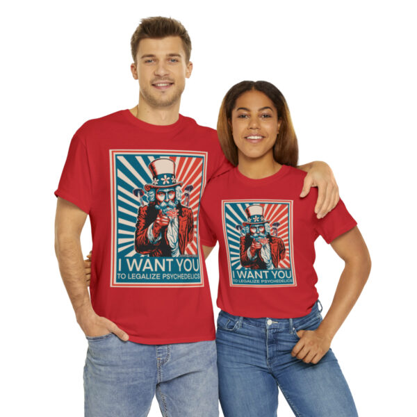 "I Want You to" Unisex Cotton Tee 8 Color Options - Image 142