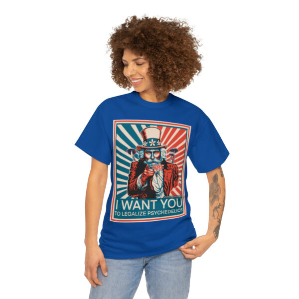 "I Want You to" Unisex Cotton Tee 8 Color Options - Image 99