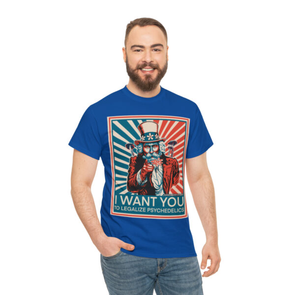 "I Want You to" Unisex Cotton Tee 8 Color Options - Image 101