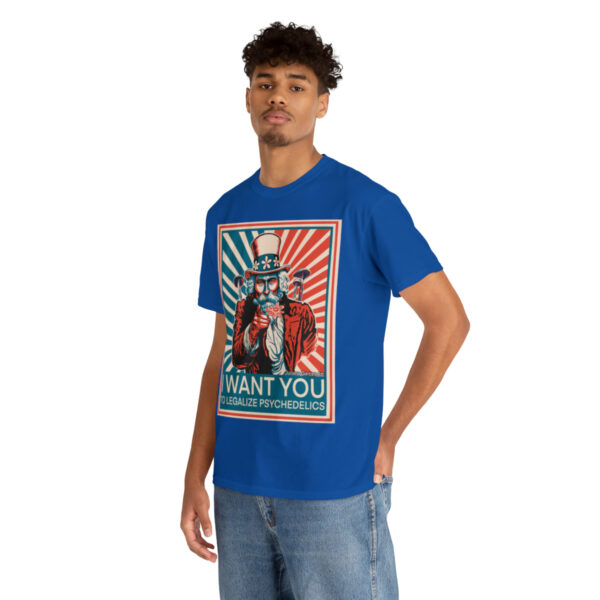 "I Want You to" Unisex Cotton Tee 8 Color Options - Image 102
