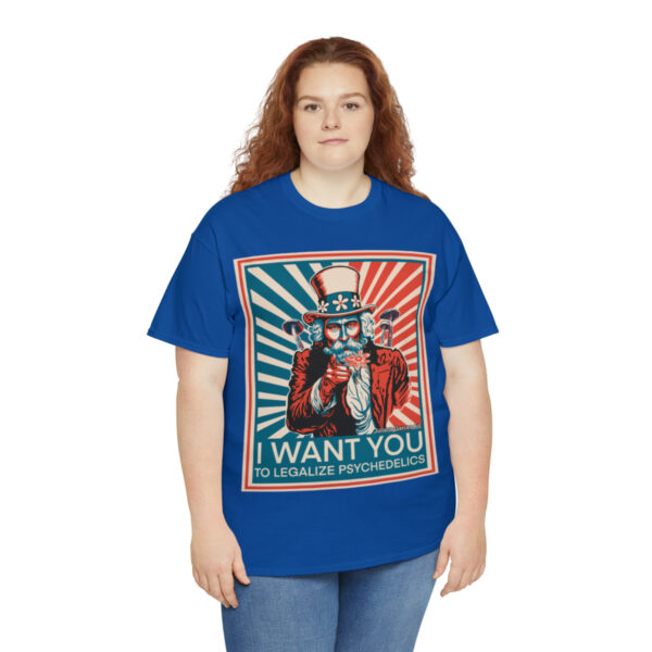 "I Want You to" Unisex Cotton Tee 8 Color Options - Image 103