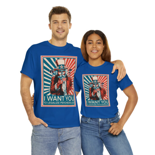 "I Want You to" Unisex Cotton Tee 8 Color Options - Image 106