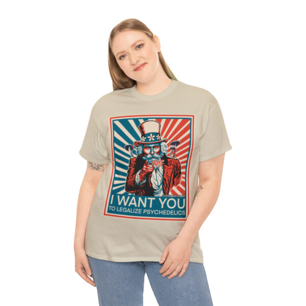 "I Want You to" Unisex Cotton Tee 8 Color Options - Image 28