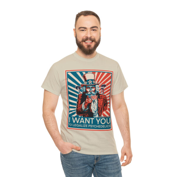 "I Want You to" Unisex Cotton Tee 8 Color Options - Image 29
