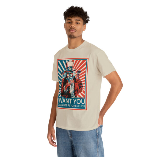 "I Want You to" Unisex Cotton Tee 8 Color Options - Image 30