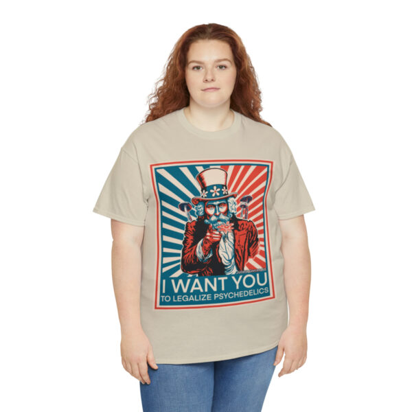 "I Want You to" Unisex Cotton Tee 8 Color Options - Image 31