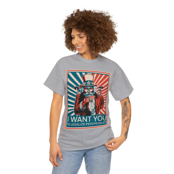 "I Want You to" Unisex Cotton Tee 8 Color Options - Image 39