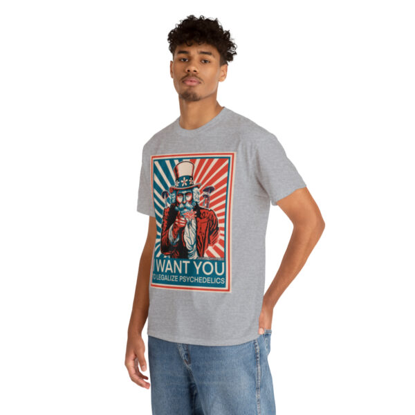 "I Want You to" Unisex Cotton Tee 8 Color Options - Image 42