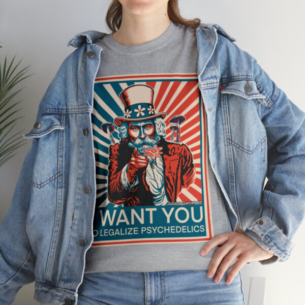 "I Want You to" Unisex Cotton Tee 8 Color Options - Image 45