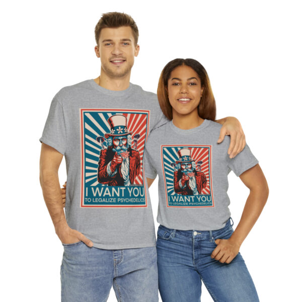 "I Want You to" Unisex Cotton Tee 8 Color Options - Image 46