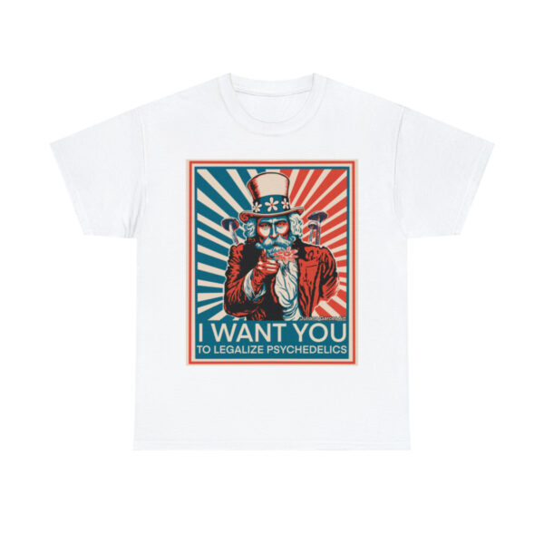 "I Want You to" Unisex Cotton Tee 8 Color Options - Image 13