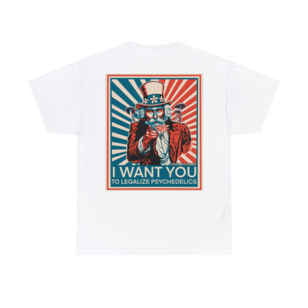 "I Want You to" Unisex Cotton Tee 8 Color Options - Image 14