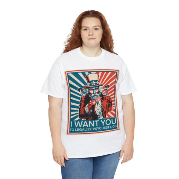 "I Want You to" Unisex Cotton Tee 8 Color Options - Image 19