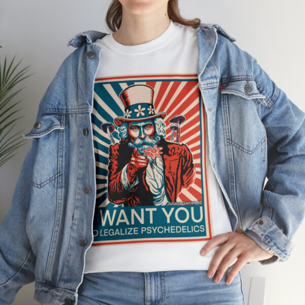 "I Want You to" Unisex Cotton Tee 8 Color Options - Image 21