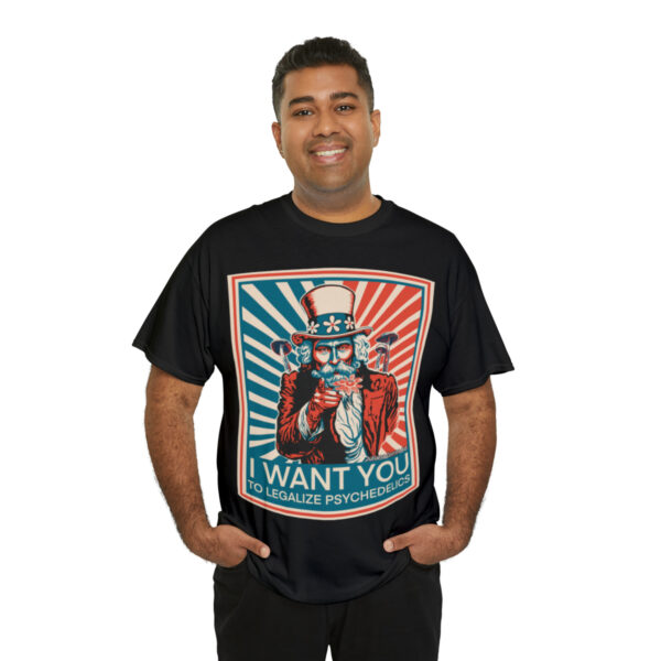 "I Want You to" Unisex Cotton Tee 8 Color Options - Image 8