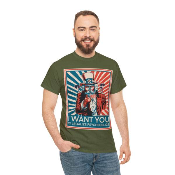 "I Want You to" Unisex Cotton Tee 8 Color Options - Image 65