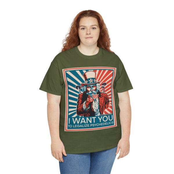 "I Want You to" Unisex Cotton Tee 8 Color Options - Image 67