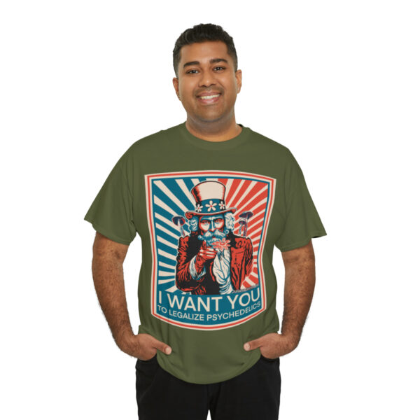 "I Want You to" Unisex Cotton Tee 8 Color Options - Image 68