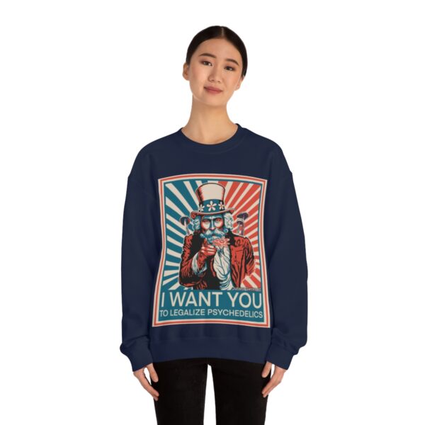 "I Want You To" Unisex Sweatshirt 5 Colors - Image 30